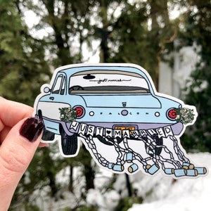 Just Married Car Sticker, Wedding and Engagement Gift, Gift for Bride to Be