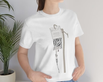 Rare Disease Awareness T-Shirt: Zebra Stripe IV Design