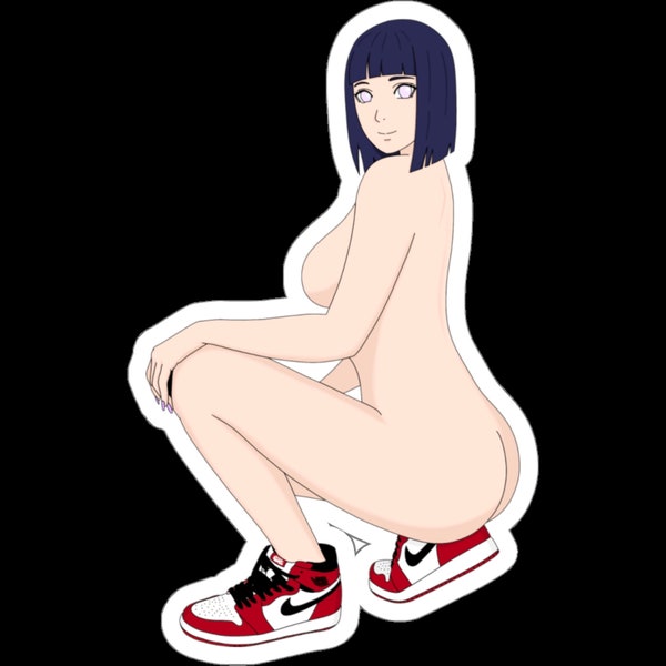 Hypebae Sneakers Anime Waifu Ecchi, Sexy, Lewd, Fetish Stickers 3.5” Waterproof/Uv Proof