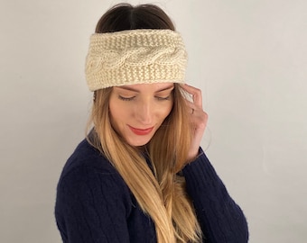 Women's Wool Knitted HeadBand