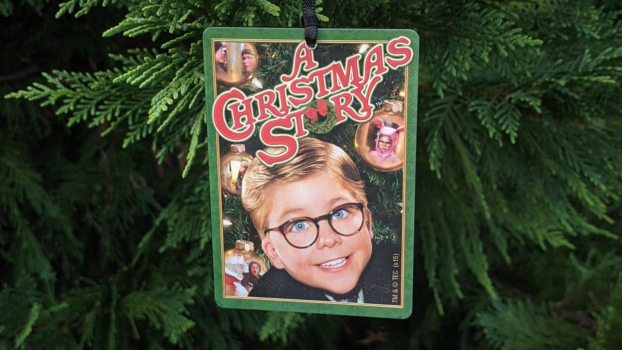 A Christmas Story Ornament, Featuring Ralphie Handmade From Vintage