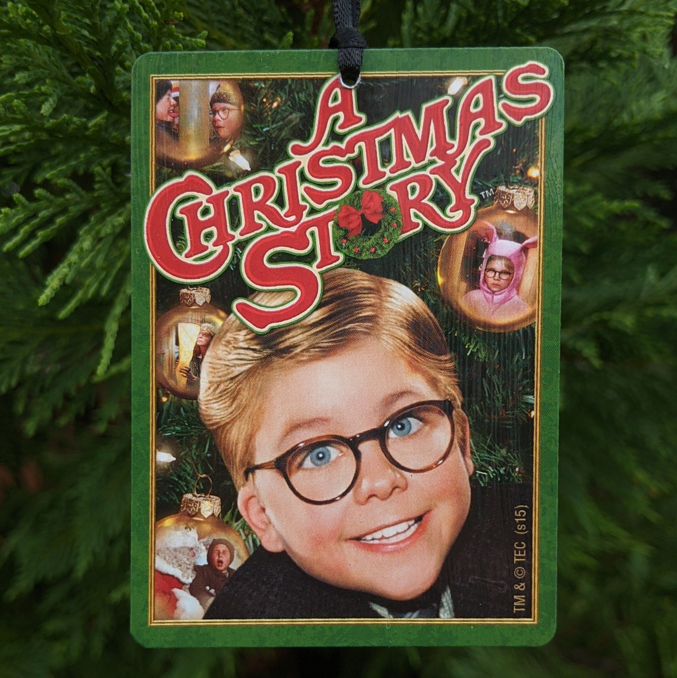 A Christmas Story Ornament, Featuring Ralphie Handmade From Vintage