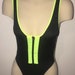 Bodysuit One Piece Set Neon Green  Rave Festival Coachella Ile Sonic Event Concert Club Party Night out Summer Spring Hot 2021 