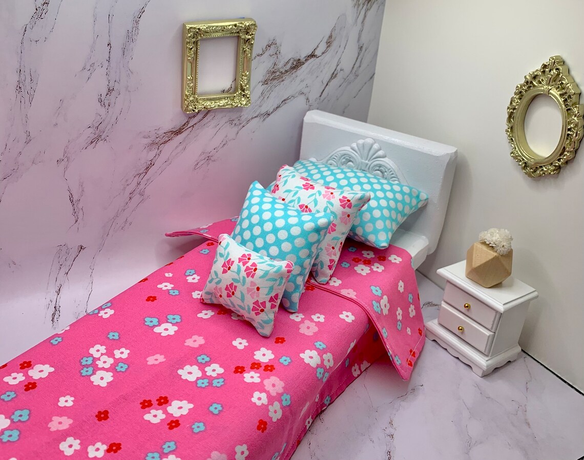 Barbie Bedding/barbie Comforter Set/doll Bedding/12 or Etsy