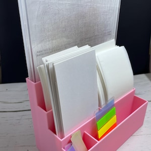 3D Printed Desk Caddy for Crafters - Organizer for Card Making Supplies ...