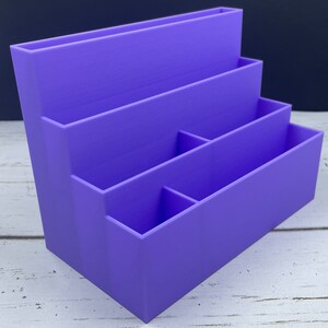 3D Printed Desk Caddy for Crafters - Organizer for Card Making Supplies ...