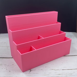 3D Printed Desk Caddy for Crafters - Organizer for Card Making Supplies ...