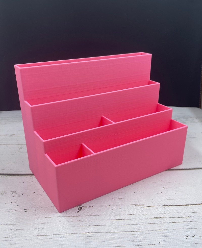3D Printed Desk Caddy for Crafters - Organizer for Card Making Supplies ...