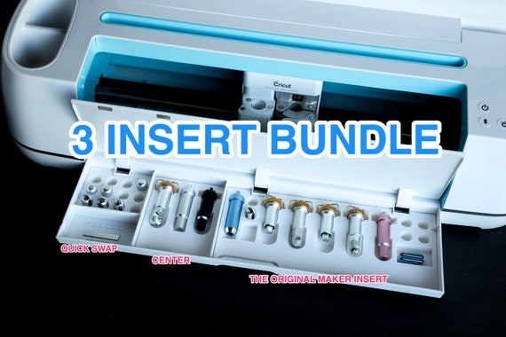 Cricut Maker Storage Insert Bundle 3 Inserts to Store All Your Blades and  Housings. 