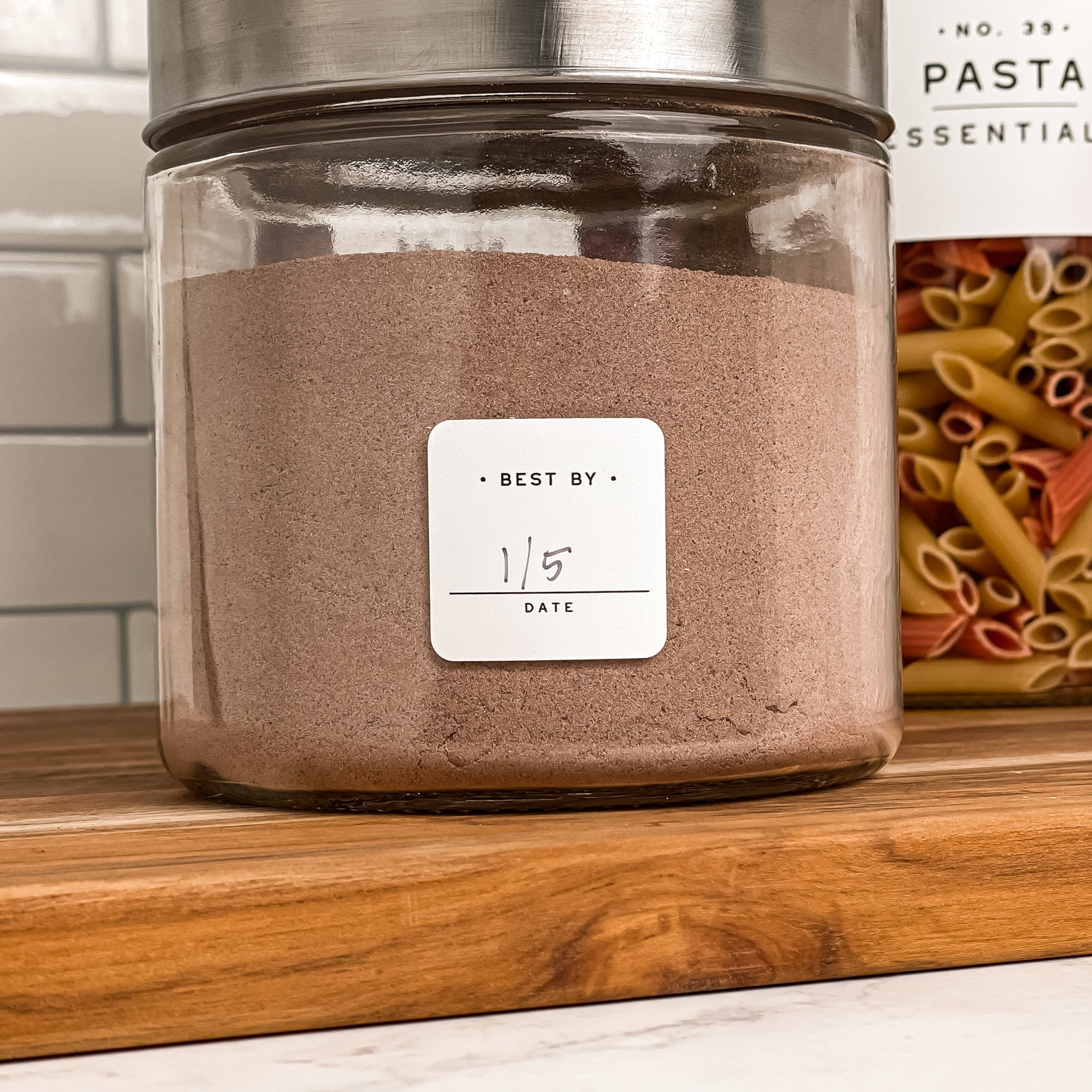 Kitchen Storage Expiration Date Labels Simply Modern Kitchen Etsy