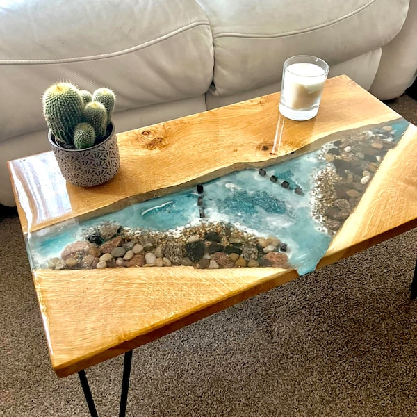 Resin Coffee Table - Etsy UK