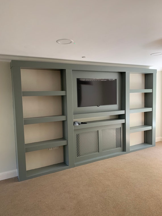 Custom media 2024 wall unit