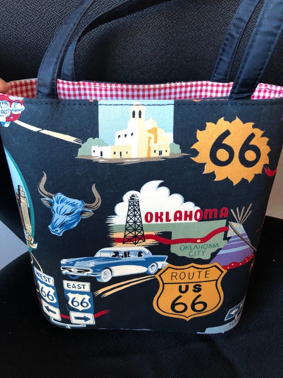 Adorable Route 66 Tote - image 2