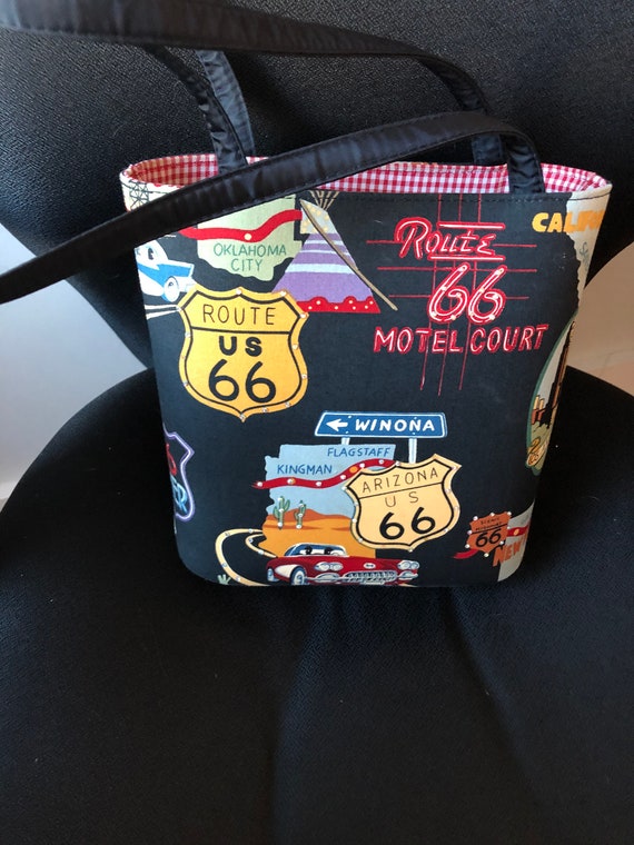 Adorable Route 66 Tote - image 1