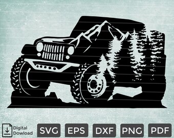 Download Mountain Jeep Svg Etsy