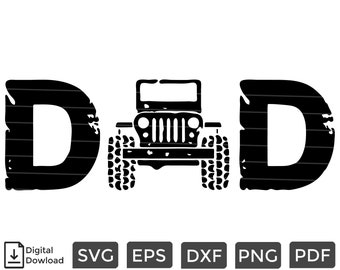 Download Jeep Dad Svg Etsy