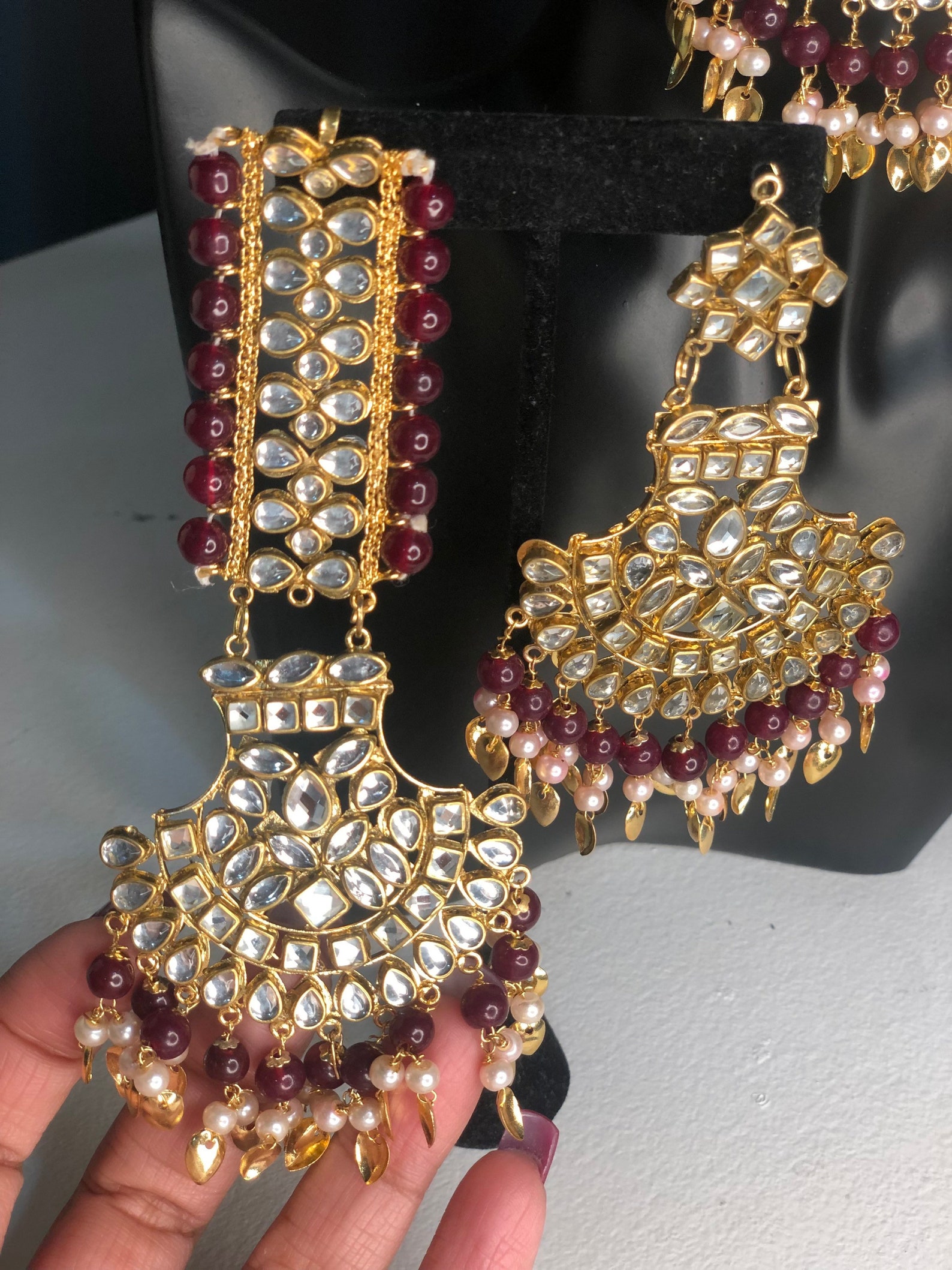 Earring mangtika Clearance