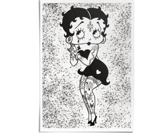 Betty Noir Etsy