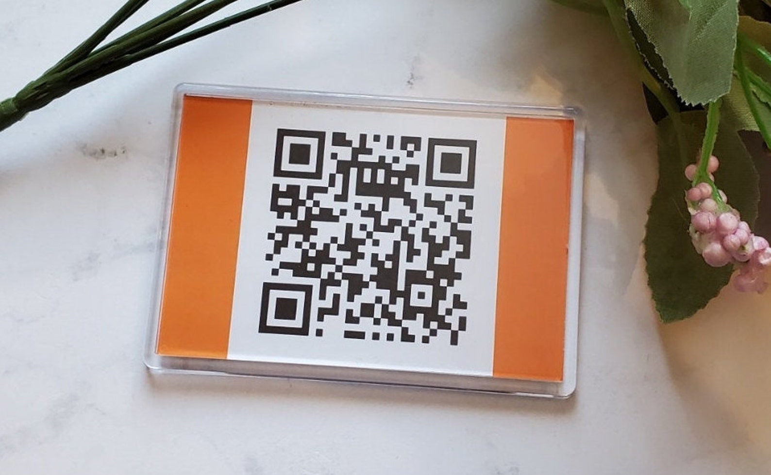 Personalised QR code Jumbo Fridge scan for personal Etsy