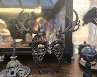 Stag masquerade mask Gothic design cosplay mask stunning wearable
