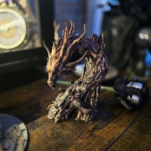 Driftroot Dragon ornament for display or Vivariums Terrariums