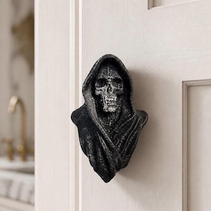 Gothic Reaper Drawer Pull / Drawer Handle / Drawer Knob