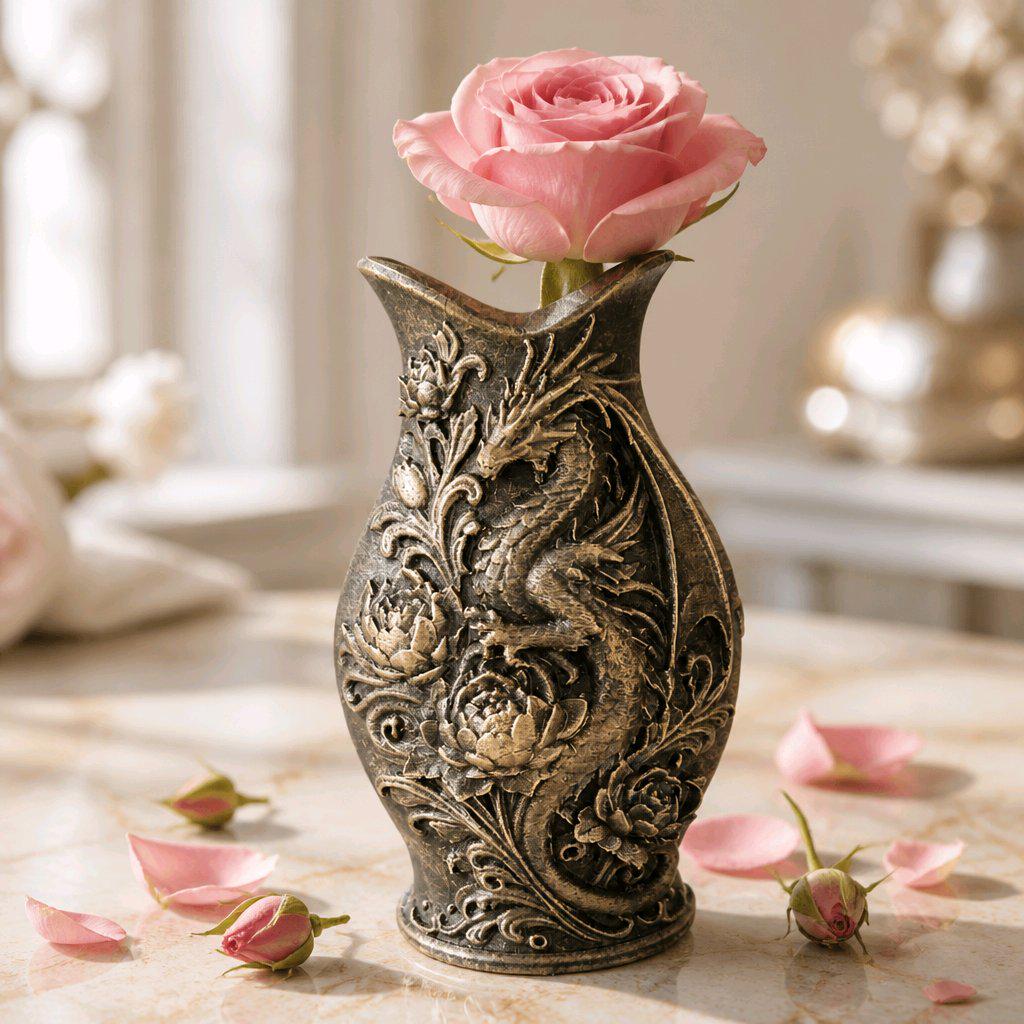 Dragon Vase - Etsy