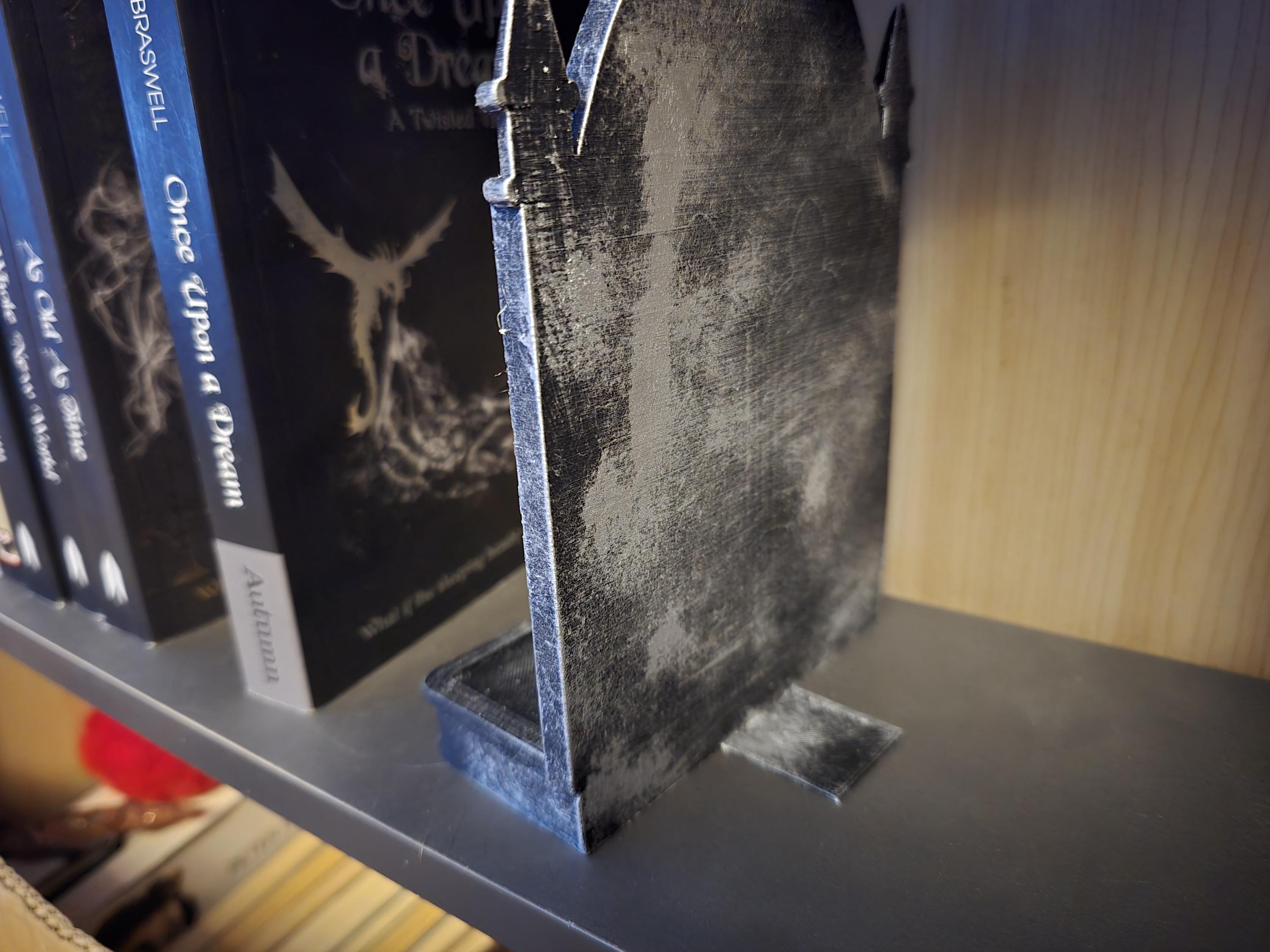 Left Bookend Left or Right Cathedral Style Rustic Bookend Gothic Bookend - Etsy UK