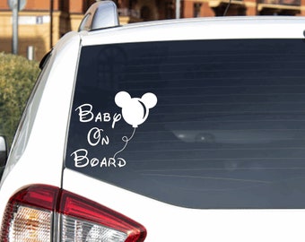 Disney Baby On Board Etsy