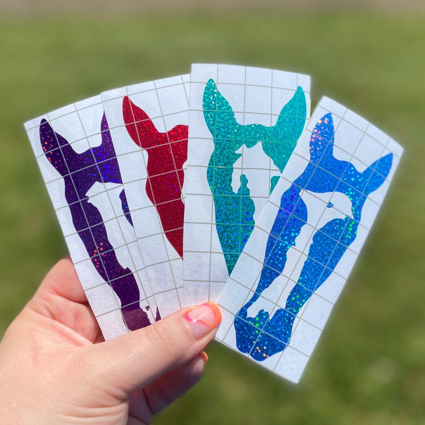 🐴Free Personalization🐴Custom Horse Silhouette Decal | Custom Vinyl Sticker | Car Horse Decal | Laptop Stickers | Custom Horse Markings