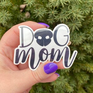 Hunde Mama Aufkleber | Felllternteil | Glossy Aufkleber | Spülmaschinenfest Wasserfest | Laptop Aufkleber | Autoaufkleber | Wasserflasche Sticker