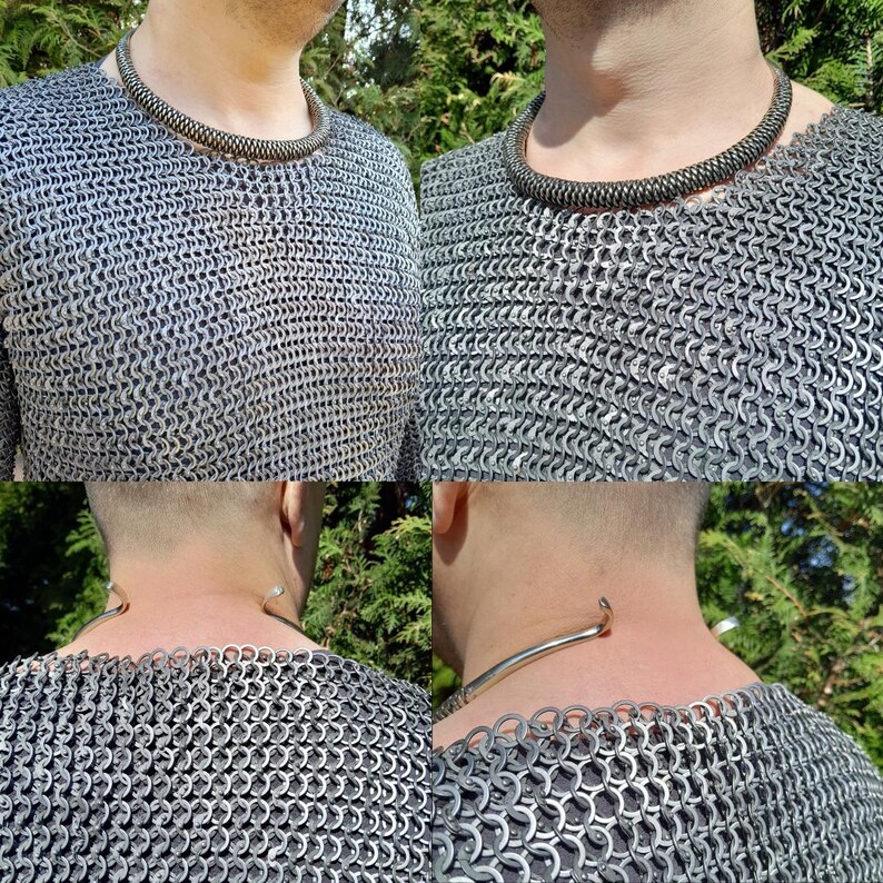 Neck Torque Viking Torc Necklace, Norse Neck Ring, Medieval Torque Jewelry - Etsy
