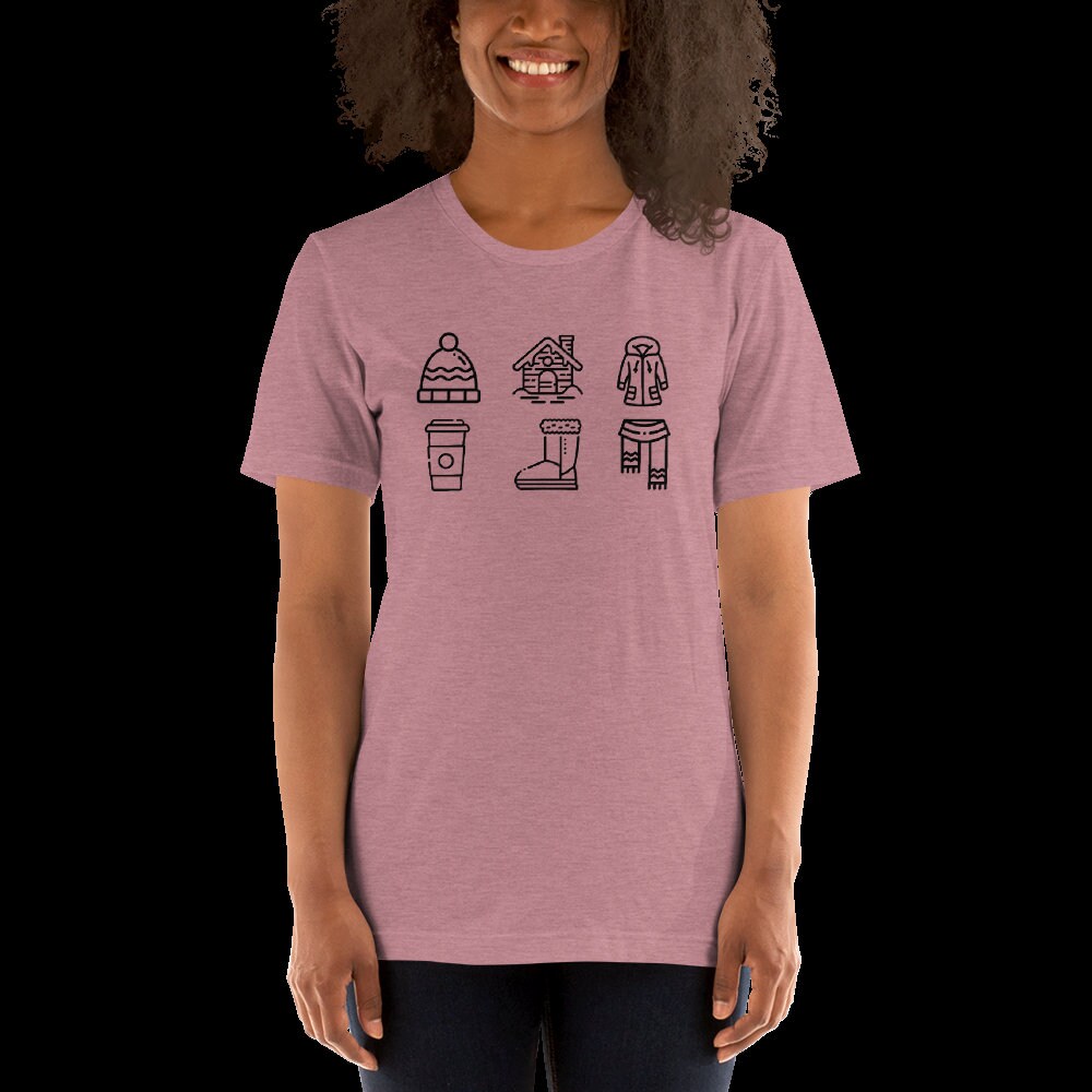 Winter TShirt Holiday Shirt Cold Weather Graphic Tee Etsy