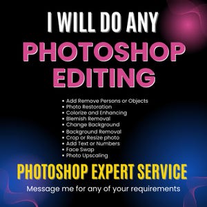 Expert Photoshop Services | Professional Photo Editing Service | Retouch, Restore, Remove Objects | High-Resolution Photoshop Edits