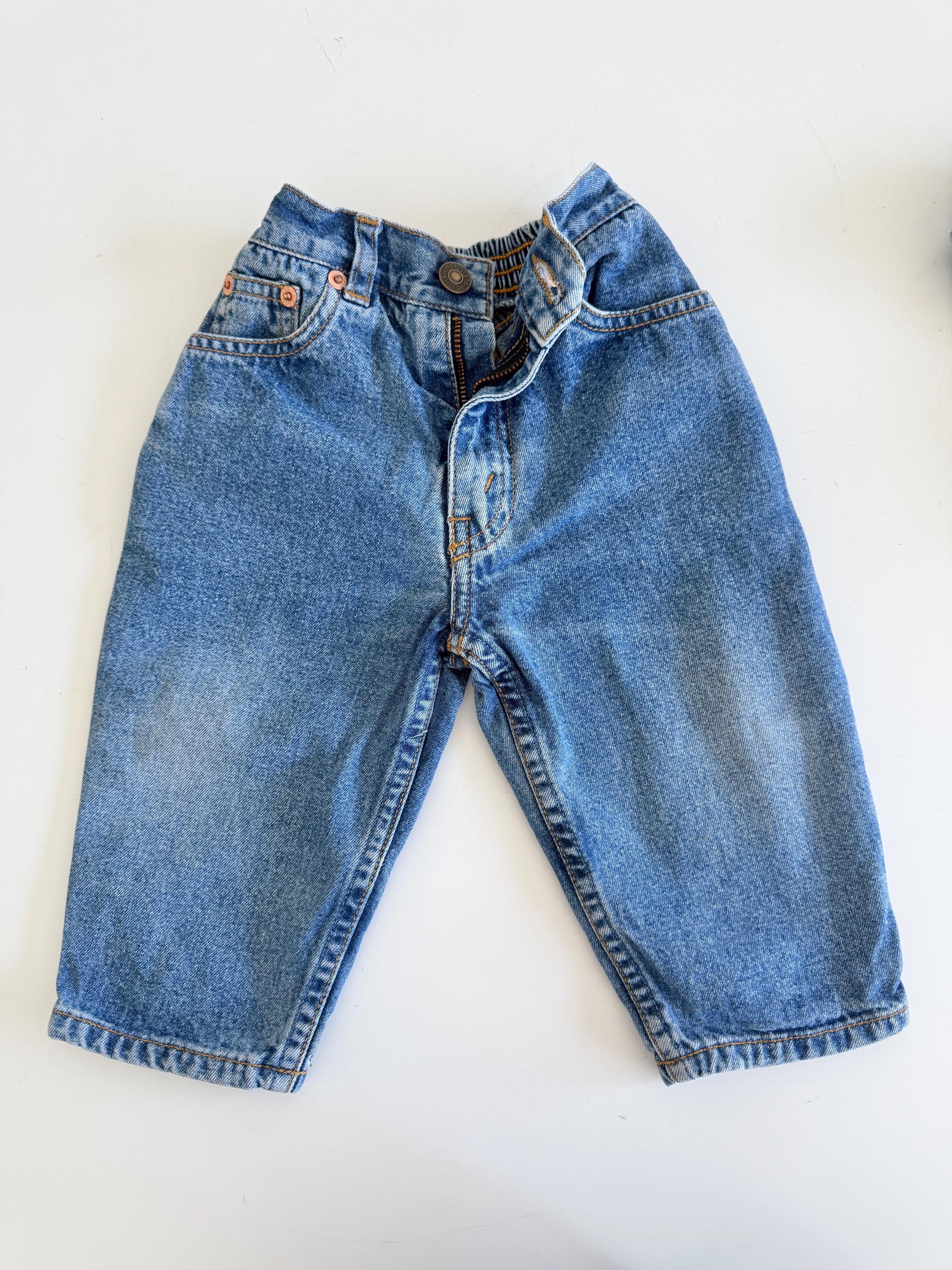 90s' Little Levi's USA製 REGULAR キッズ Vintage Levi's 'Big E' Toddler Jeans From The 1960's - Long John