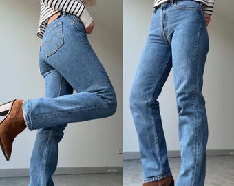 Levi's 501 90s Vintage Made in USA W30 L32 Actual Size