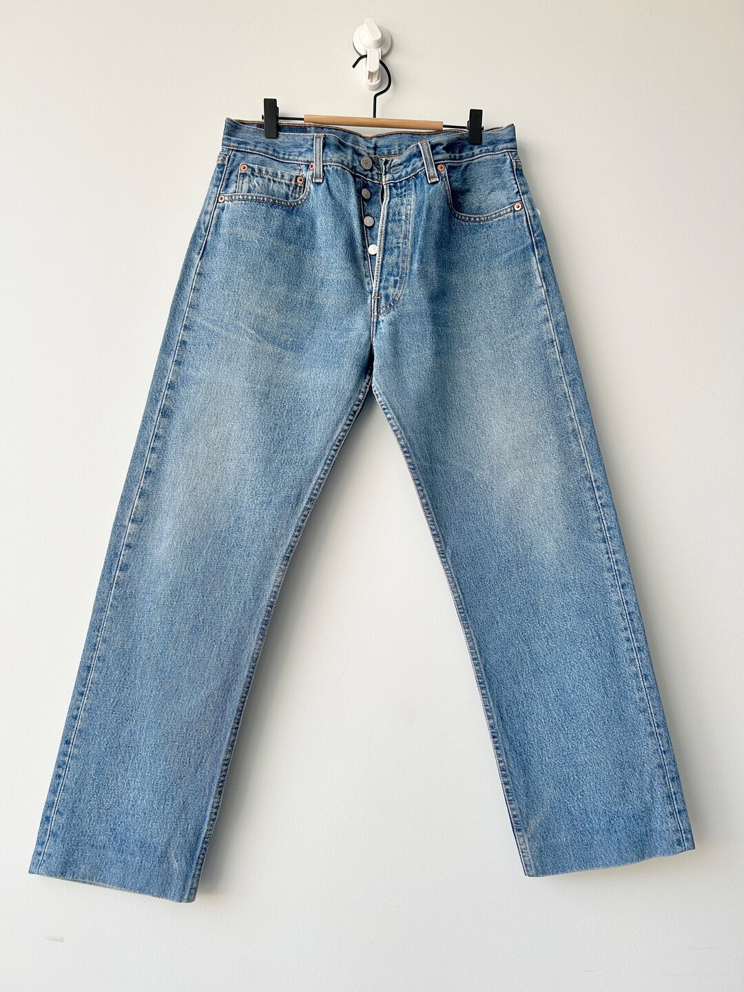 vintage 90s リーバイス 501 W27 ジャンティーク W32 L27 Levis 501 Vintage Faded Blue Denim Made in 90s