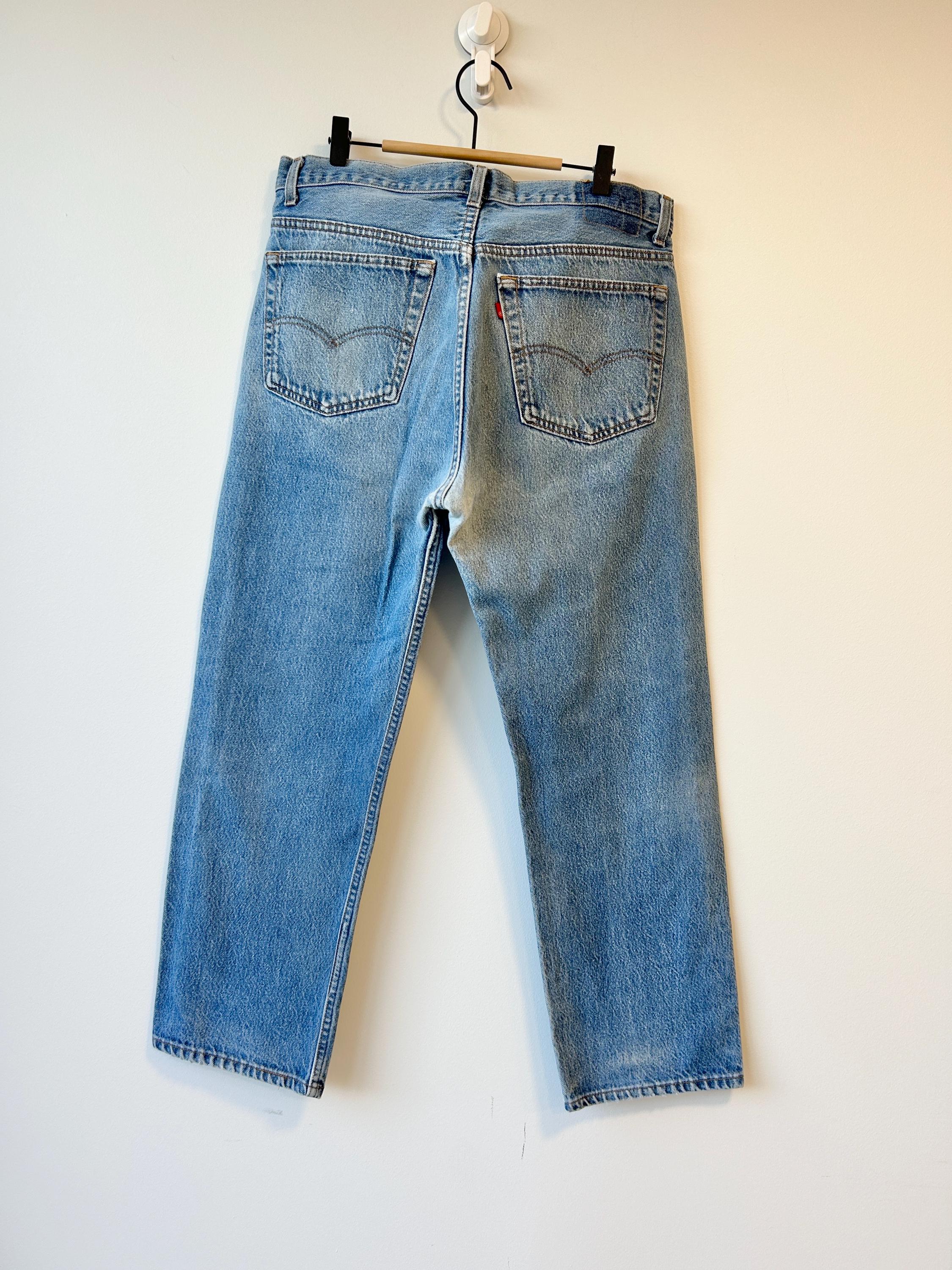 パンツ 80s Levi's501 w35 w38 made in USA 80s USA製 Levi'sリーバイス 501 デニムパンツ w35 - Sixpacjoe