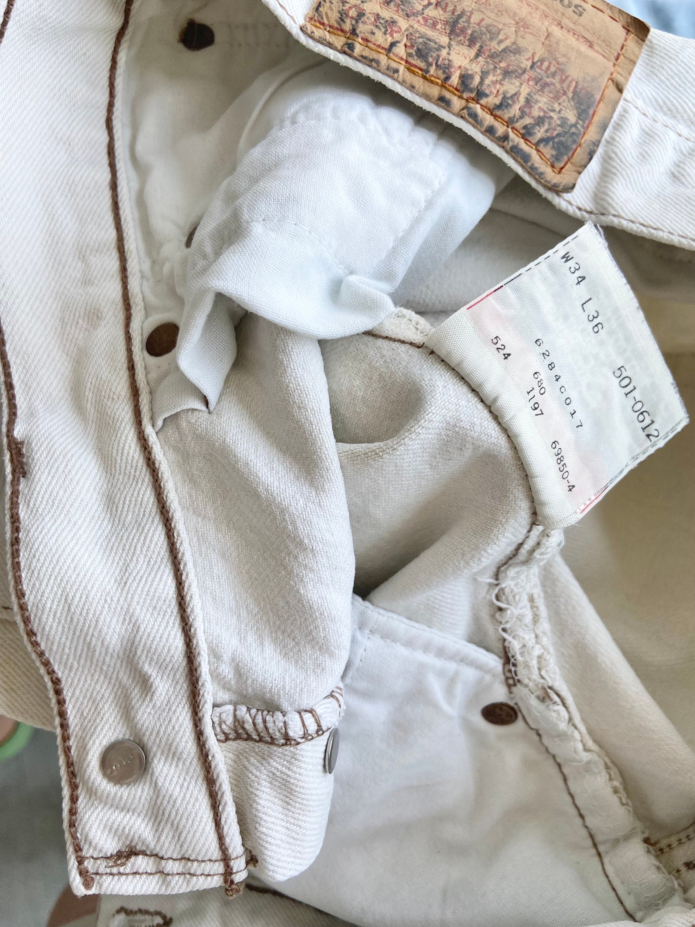 90s USA製　Levi's リーバイス501 w33 L32 濃紺 Levi's 501 W33 L32 1996 Straight Jeans Indigo Denim