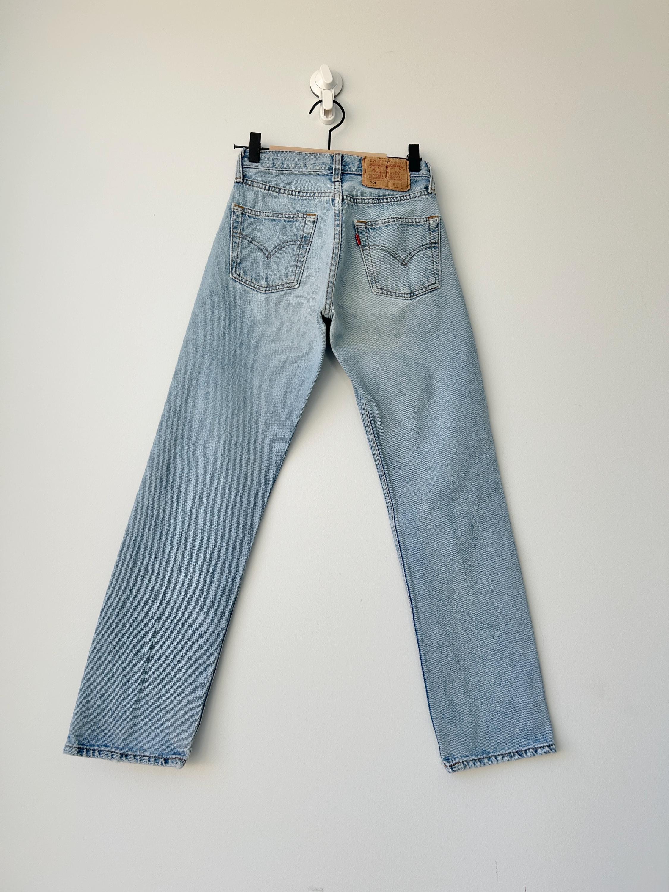 リーバイス LEVI'S 501 オブジェ Levis 501 Vintage W23/w24 L27 Levi's Light Faded Blue