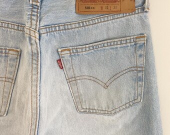 【W29 L31】90s USA製 usa levi's リーバイス 501xx 90s Levi's/ﾘｰﾊﾞｲｽ 501 XX“Made In USA” Denim Pants W33 L34