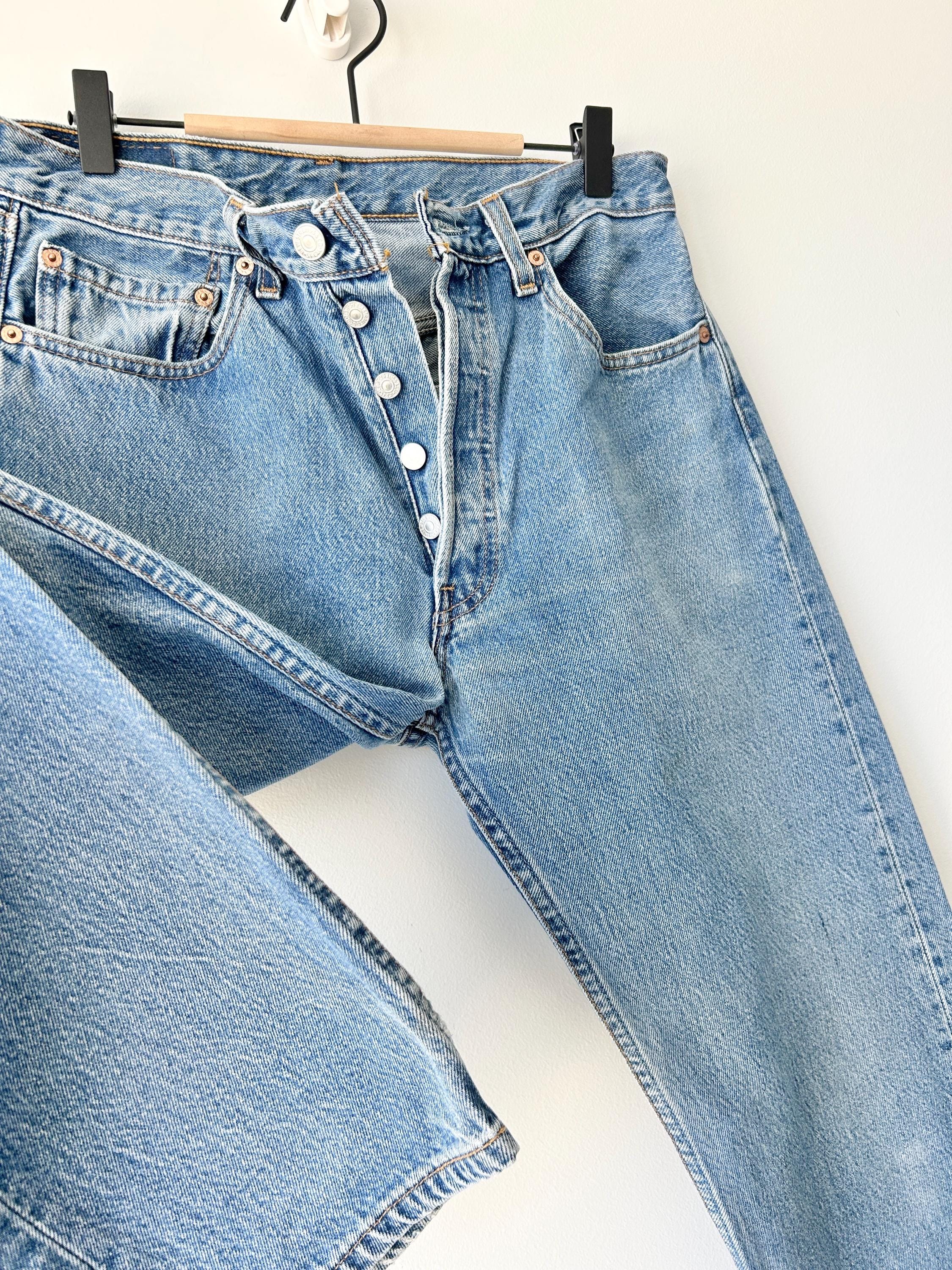 Levi's 501 ストレートデニム W29 L31 W29 L31 Levis 501 Vintage Levi's Medium Blue Straight Leg Levi's
