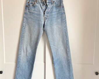 Vintage Levis 501 Jeans 27 X 30 High Rise 90s Tapered Womens | Etsy  Australia