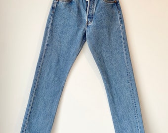 W23 L30 Vintage Levi's 501 90s Made in Canada - Etsy