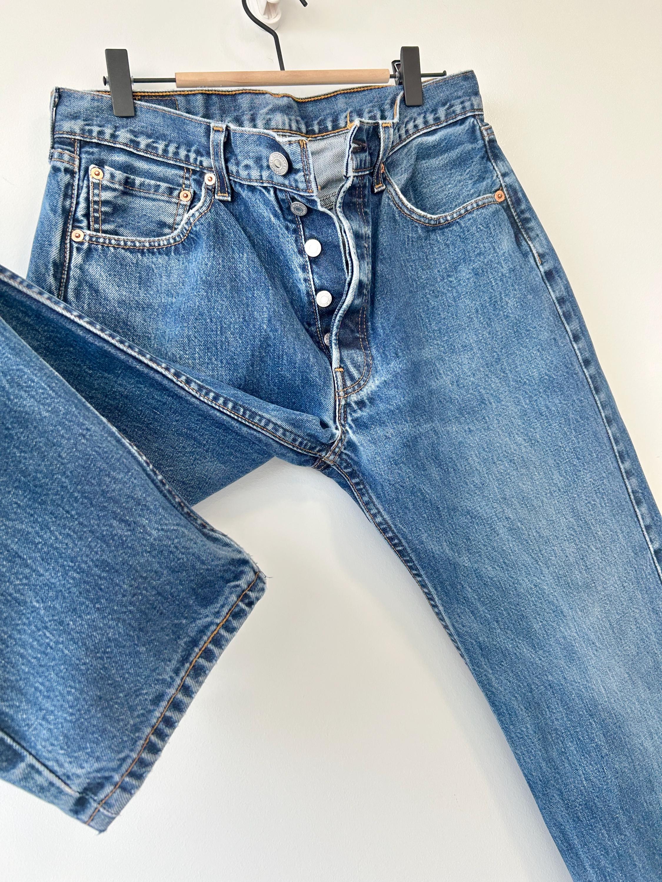 Vintage Levi’s denim W31 L30 リーバイス デニム W31 L30 Levis 501 Vintage 30”/31” Waist Dark Faded Blue