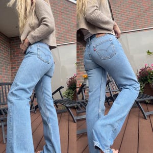 W29 L33 Levis 501 vintage 27-29” measured waist red made in Spain y2k