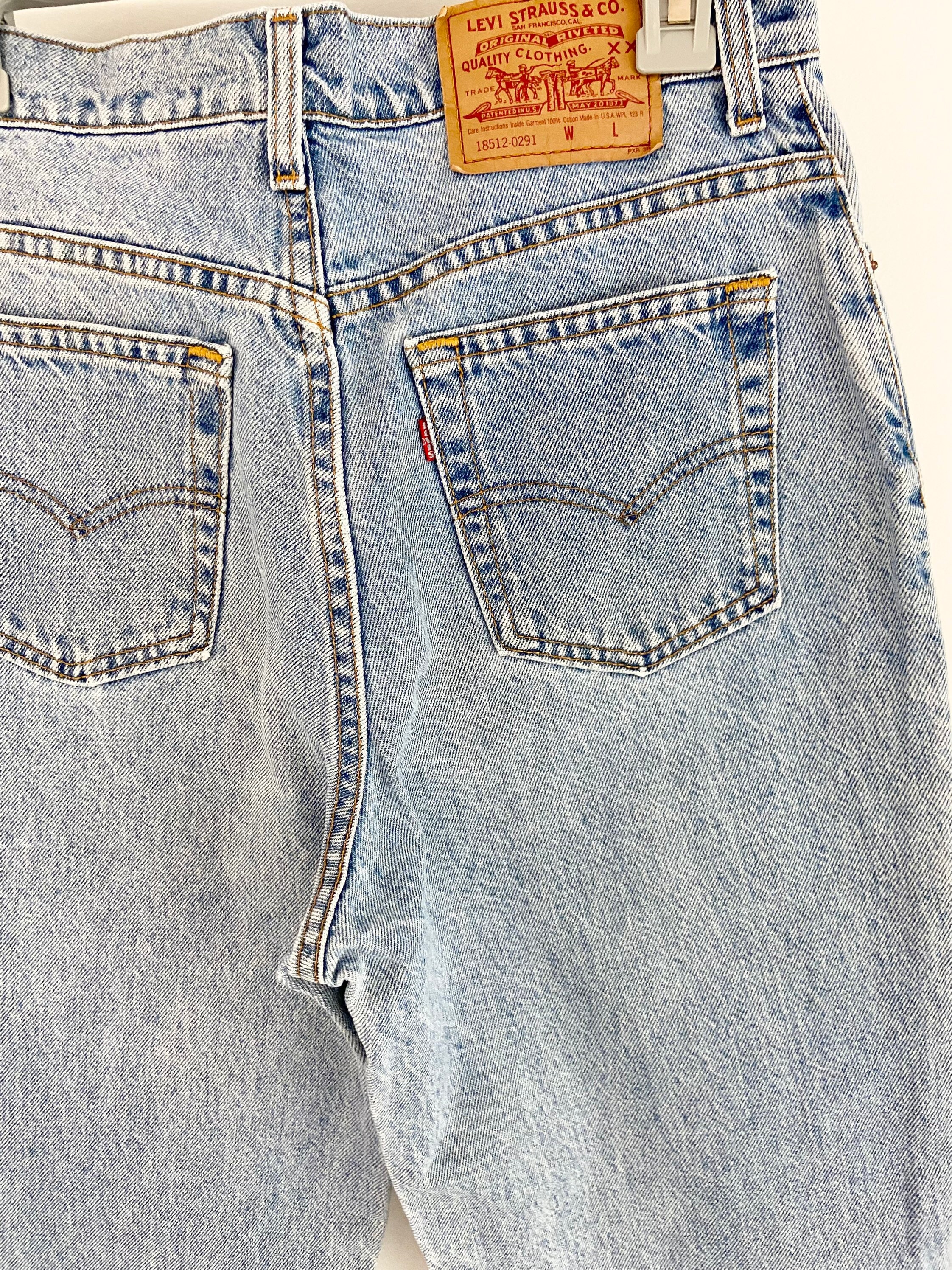 Vintage Levi's 18512 0291 90s W29” L30” Made in USA - Etsy Vintage Levi's 18512 0291 90s W29” L30” Made in USA - Etsy