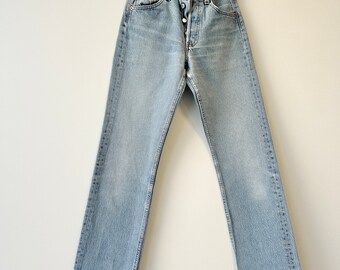 Rare Vintage Levi's Engineered Twisted Buckle Back Jeans