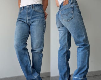 W32x31 Vintage Levi's 501 90s Made in USA - Etsy Canada