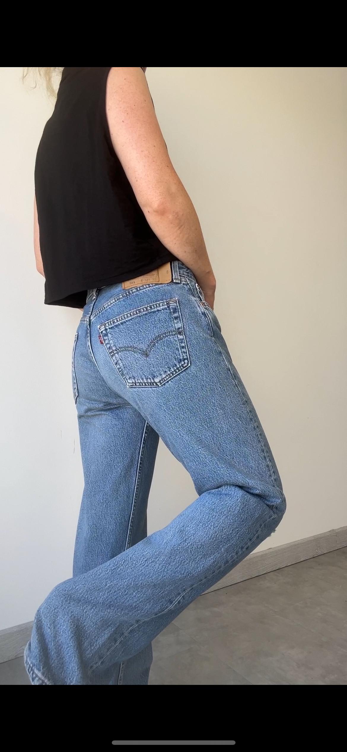 Levi's 501 ストレートデニム W29 L31 W29 L31 Levis 501 Vintage Levi's Medium Blue Straight Leg Levi's